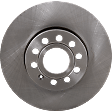 Front Brake Disc, Plain Surface, Vented, 5 Lugs, 11.34 in. Disc Diameter, Pro-Line Series