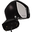 Passenger Side Mirror, Power Adjust, Manual Folding, Heated, Paintable, No Signal Light, No Memory, No Puddle Light, No Auto-Dimming, No Blind Spot Feature, 4 Cyl., 2.0L Engine