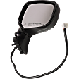 Passenger Side Mirror, Power Adjust, Manual Folding, Heated, Paintable, No Signal Light, No Memory, No Puddle Light, No Auto-Dimming, No Blind Spot Feature, 4 Cyl., 2.0L Engine