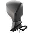 2020 Subaru Impreza - Passenger Side Mirror, Power Adjust, Non-Heated, Paintable, Manual Folding, No Signal Light, No Blind Spot Feature, No Memory, No Puddle Light, No Auto-Dimming