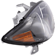 2002-2004 Toyota Camry - Passenger Side Headlight, with Bulb, Halogen, Clear Lens, SE Model