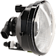 Front, Driver or Passenger Side Fog Light, With Bulb, Halogen, With Breather Valve