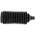 Driver or Passenger Side Steering Rack Boot, with Bellows with Locking C-Clamps