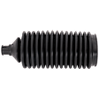 Driver or Passenger Side Steering Rack Boot, with Bellows with Locking C-Clamps