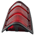 1993 Dodge Dakota - Driver Side Halogen Tail Light, Without bulb(s), OE Replacement