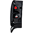 1994-2001 Dodge Ram 1500 - Passenger Side Tail Light, without Bulb, Halogen, Clear and Red Lens, Without Sport Package, Old Body Style