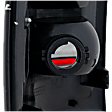 1994-2001 Dodge Ram 1500 - Passenger Side Tail Light, without Bulb, Halogen, Clear and Red Lens, Without Sport Package, Old Body Style