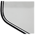 1988 Toyota 4Runner - Driver Side Mirror, Manual Adjust, Non-Heated, Textured Black, Manual Folding, No Signal Light, No Blind Spot Feature, No Memory, No Puddle Light, No Auto-Dimming