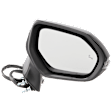 2024 Toyota Corolla - Passenger Side Mirror,  Japan Built Vehicle, Power Adjust, Heated, Paintable, Manual Folding, In-housing Signal Light, With Blind Spot Detection in Glass, No Memory, No Puddle Light, No Auto-Dimming, Sedan