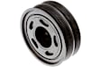 06E105251F Series Crankshaft Pulley - Black, Elastomer and Steel, Multi-groove, Direct Fit, Sold Individually