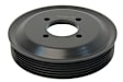 2007 BMW 750i - Water Pump Pulley, 5-Groove Pulley, Serpentine, Black, Aluminum, Sold Individually, APA/URO Parts Water Pump Pulley
