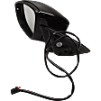 Driver Side Mirror, Power Adjust, Manual Folding, Heated, Paintable, In-housing Signal Light, No Memory, No Puddle Light, No Auto-Dimming, No Blind Spot Feature