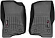 4413131 Front Row FloorLiner Series Molded Floor Liner, Black High-Density Tri-Extruded (HDTE)