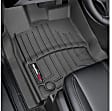4415181 Front Row FloorLiner Series Molded Floor Liner, Black Made of Rubberized Thermoplastic Polyolefins
