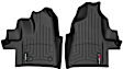 449751 Front Row FloorLiner Series Molded Floor Liner, Black Made of Rubberized Thermoplastic Polyolefins