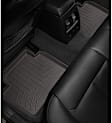 475733 Second Row FloorLiner Series Molded Floor Liner, Cocoa Made of Rubberized Thermoplastic Polyolefins