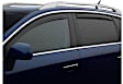 80914 Front, Driver and Passenger Side Window Visor, Smoke