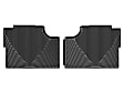 2019 Ford F-250 Super Duty - All-weather Series, Black, Second Row, Flat Floor Mat, Crew Cab Pickup, Made of Rubberized Thermoplastic Elastomer