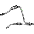 50498 Front Catalytic Converter, 3.8L, 6Cyl, Federal EPA Standard, 46-State Legal (Cannot ship to CA, CO, NY or ME), Ultra Series, Direct Fit