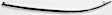Front, Driver Side Bumper Trim, Chrome