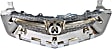 Grille, Chrome Shell with Painted Black Insert, 6 Cyl., 3.2L Engine