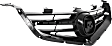 Grille Assembly, Painted Black Shell and Insert, Base Model, 4 Cyl., 2.4L Engine