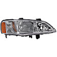 Passenger Side Headlight, without Bulb, HID/Xenon, Clear Lens, without HID bulb and ballast, Base Model