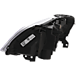 Passenger Side Headlight, without Bulb, HID/Xenon, Clear Lens, without HID bulb and ballast, Base Model