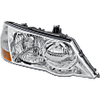 Passenger Side Headlight, without Bulb, HID/Xenon, Clear Lens, without HID bulb and ballast, 6 Cyl., 3.2L Engine