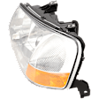 Driver Side Headlight, without Bulb, HID/Xenon, Clear Lens, without HID bulb and ballast, 6 Cyl., 3.2L Engine