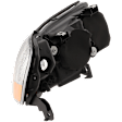 Driver Side Headlight, without Bulb, HID/Xenon, Clear Lens, without HID bulb and ballast, 6 Cyl., 3.2L Engine