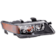 Passenger Side Headlight, without Bulb, HID/Xenon, Clear Lens, without HID bulb and ballast, Base Model