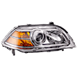 Passenger Side Headlight, without Bulb, Halogen, Clear Lens
