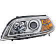 Driver Side Headlight, without Bulb, Halogen, Clear Lens