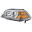 Driver Side Headlight, without Bulb, Halogen, Clear Lens