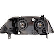 Driver Side Headlight, without Bulb, Halogen, Clear Lens