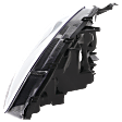 Passenger Side Headlight, without Bulb, Halogen, Clear Lens