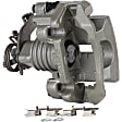 2005 Saturn Ion - Rear, Driver Side Brake Caliper, Front Wheel Drive, With Metal Piston, Supplied With Mounting Bracket, Reman Series