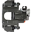 2010 Ford Flex - Rear, Driver Side Brake Caliper, FWD, With Metal Piston; With Mounting Bracket, Reman Series