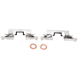 2015 Ford Fiesta - Front, Driver Side Brake Caliper, FWD, With Metal Piston, Reman Series