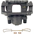 2005 Mini Cooper - Front, Passenger Side Brake Caliper, FWD, With Metal Piston; Without John Cooper Performance Package; With Mounting Bracket, Reman Series