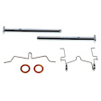 2009 Lexus IS250 - Rear, Driver Side Brake Caliper, AWD, With Metal Piston; With Mounting Bracket, Reman Series