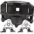 2017 Nissan Versa Note - Front, Passenger Side Brake Caliper, Front Wheel Drive, With Metal Piston, Supplied With Mounting Bracket, Reman Series