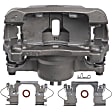 2014 Nissan Rogue - Front, Driver Side Brake Caliper, FWD, With Metal Piston; With Mounting Bracket, Reman Series