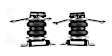 2020 Ford Ranger - Helper Spring, 4WD, Will Not Fit Factory Air