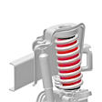 80532 Front, Driver or Passenger Side Air Spring 1000 Series, Sold Individually