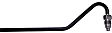 2010 Chevrolet Malibu - Rack and Pinion Hydraulic Transfer Tubing Assembly