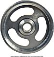 3P-43094 New Series Power Steering Pump Pulley - Black, Steel, Serpentine, Direct Fit, Sold individually