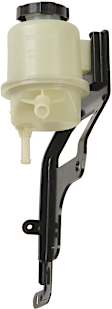 3R-006 New Series Power Steering Reservoir - White, Direct Fit, Sold individually