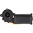 1982 Ford Mustang - Front, Passenger Side Window Motor, Without Gear; Without Regulator, Remanufactured, Reman Series